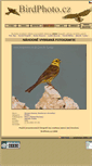 Mobile Screenshot of birdphoto.cz